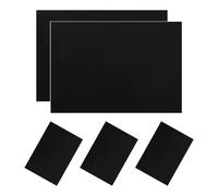 UTHCLO Pellicola Adesiva Protettiva per Laptop in PVC Nero, 5 Pezzi, Rimovibile, per Accessori Notebook e Ufficio