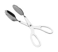 UTHCLO Pinza per Insalata in Acciaio Inossidabile Antiscivolo per Buffet Pane e Dolci Posate Cibo Versatili per Feste e Professionale