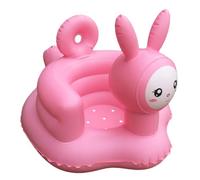 UTHCLO Poltroncina Gonfiabile per Ragazzo Ragazza in Pvc Rosa Design Adorabile, Facile da Gonfiare e Portatile, Sedile da Pavimento per Ragazzi e Ragazze