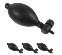 UTHCLO Pompa Manuale in Lattice per Misuratore di Pressione Bulbo di Gonfiaggio Compressibile Set 4 Pezzi per Uso Medico e Domestico Pompa di Ricambio Ergonomica per Monitor Pressione