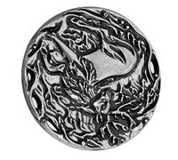 UTHCLO Porta-Aghi Magnetico a Forma di Renna in Metallo per Punto Croce, Infila Ago da Ricamo Compatto e Resistente, Accessorio per Cucito e Forniture Artigianali Supporto Magnetico