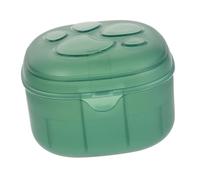 UTHCLO Porta Ciuccio per Ragazzo Ragazza in Pp Verde, Contenitore Trasparente Design Cartone, Anti-perdita, Pratico per Viaggio e Uso All'aperto