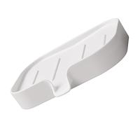 UTHCLO Portasapone da Parete Autodrenante in Abs Bianco Portasaponetta Antiscivolo e Facile da Accessorio Bagno e Foratura con Montaggio Veloce Design Semplice ed