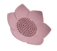 UTHCLO Portasapone in Silicone Forma di Petali Drenaggio Rapido Antiscivolo per Doccia e Bagno Porta Saponetta Solida Creativo per Casa e Cucina