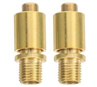 UTHCLO Presa per Leva per Chitarra Elettrica in Metallo Dorato Kit di Accessori per Meccanismo Tremolo Stabile Doppia Presa per Braccio Tremolo Installazione Semplice per Musicisti e