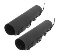 UTHCLO Protezione per Corno Francese 2 Pezzi Custodie Antiscivolo in Pu Nero per Strumento Musicale Supporto Portatile e Difesa da Sporco e Danni