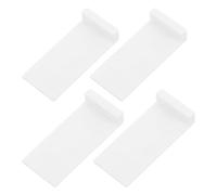 UTHCLO Punte in Osso per Archetti da Violino e Viola 4 Pezzi Kit di Ricambio Leggero e Durevole per Riparazione Accessori Archetti Adatto a Musicisti e Esibizioni Professionali