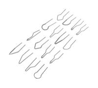 UTHCLO Punte per Pirografia in Resistenti al Calore Ricambi Rapido Riscaldamento per Pennino Saldatore Punta Fine Precisione per Lavori Dettagliati di Pirografia su Legno