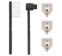 UTHCLO Puntina di Ricambio con Ago Ellittico per Giradischi T-lp60, Set Cartuccia e Spazzola per Pulizia Stilo, Accessori per Manutenzione Vinile e Cura Audio