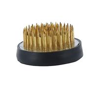 UTHCLO Rana a Fiore Rotonda con Aghi di Rame da 4 Cm e Portafiori, con Guarnizione in Gomma Protettiva, Strumento per Composizione Floreale, Accessorio per Appassionati di Flower Arranging