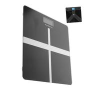 UTHCLO Ricaricabile USB per Uso Precisione Design Elegante Nero per Monitorare Peso Corporeo