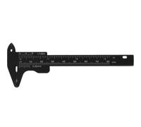 UTHCLO Righello per Sopracciglia in Plastica 80mm Tascabile Morsetti a Griffe, Calibro Professionale per Trucco e Misurazione Precisa, Strumento Pratico per Uso Domestico e Salone