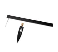 UTHCLO Righello Taglierino Circolare per Argilla da Ceramica Utensile da Taglio Portatile in Plastica Precisione Alta Strumento per Compasso da Disegno