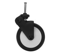 UTHCLO Ruota Passeggino Anteriore in Gomma Alta Elasticità Sostituzione per Ruote Camminatori Facile Installazione e Sterzata Scorrevole per Passeggini e Walker