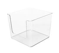 UTHCLO Scatola Portaoggetti Plastica Trasparente per Libri Organizer Capacità Aula e Biblioteca Contenitore e Resistente per Ordinare Libri e Materiale Escolar