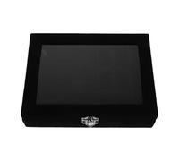 UTHCLO Scatola Trasparente per Plettri per Chitarra Organizer Porta Plettri Custodia Antipolvere Contenitore Porta Capotasto Borsa per Accessori Vetrina per Esposizione Cornice