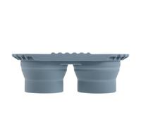 UTHCLO Secchio Portatile Pieghevole in Silicone per Lavaggio Pennelli, Tazza D’Acqua per Pittura a Olio e Acquerello, Organizzatore Compatto per Artisti e Studenti in Viaggio