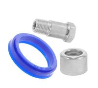 UTHCLO Set 1 Pezzo Accoppiatore Femmina e Guarnizione per Pompa Olio Martinetto Idraulico Auto, Ricambio Guarnizione Cric da Pavimento, Accessorio Riparazione Veicoli Resistente