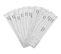 UTHCLO Set 10 Pezzi Nastro Metrico in Carta con Scala Centimetri e Pollici, Leggero e Preciso per Scuola e Forniture di Architettura