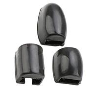 UTHCLO Set 3 Pezzi Rialzi per Tasti in Silicone Nero per Sassofono, Cuscinetti Sostitutivi per Tastiera, Accessorio Pratico per Strumenti Musicali a Fiato