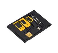 UTHCLO Set 5 Adattatori Sim Kit Adattatore Sim Nano a Micro OTG Lettore Accessori per Telefonia Portatile Compatibili Slot Telefonici Colore Casuale