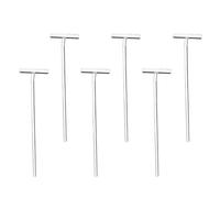 UTHCLO Set 6 Bacchette Diffusore Cellulare in Vetro Sterile per Laboratorio, Spargitore per Piastre di Agar Autoclavabile Resistente Alte Temperature, Strumento per Microbiologia