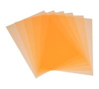 UTHCLO Set 6 Pezzi Pellicola Pvc Trasparente Filtri Colorati per Luce LED e Flash, Foglio Diffusore Luce per Aula e Palco Miscele di Colori Additivi e Sottrattivi
