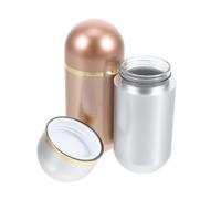 UTHCLO Set da 2 Flaconi per Pillole da 10 Ml Organizer Portatile per Medicinali e Capsule Piccolo Contenitore Sigillato per Viaggio e Uso Quotidiano