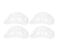 UTHCLO Set da 4 Cuscinetti Mentoniera per Casco Trasparente Protezioni per Mento per Moto Bici Elettrica Pattinaggio a Rotelle e Sci Accessori Imbottitura per Casco per Sicurezza e