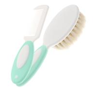UTHCLO Set Spazzola e Pettine per Ragazzo Ragazza e Ragazzo Ragazza, in Polipropilene Blu, Delicato sulla Pelle, per Pulire Cuoio Capelluto e Massaggio