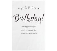 UTHCLO Sfondo di Buon Compleanno in Poliestere 50x80 Cm Design Semplice per Decorazioni Feste di Compleanno e Sfondo Fotografico per Pareti e Porte