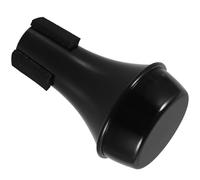 UTHCLO Sordina per Tromba in Plastica Resistente senza Attrezzi, Silenziatore Nero per Strumenti a Ottoni per Esercitarsi a Casa in Esibizioni