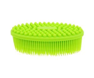 UTHCLO Spazzola Massaggiante Per Bagno Ragazzo Ragazza Silicone Strumento Versatile Per Pulizia e Del Capelluto Morbido e Delicato Sulla Sensibile