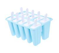 UTHCLO Stampi Ghiaccioli Silicone Cavità Blu per Gelati Fatti Antigoccia e Riutilizzabili per Gelatini Ice Candy e Sorbetti Naturali