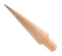 UTHCLO Stampo per Cono Gelato Strumento Pratico fare Biscotti Croccanti in Legno a Forma di Cono per Negozi di Dolci e Cottura in Casa