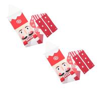 UTHCLO Striscione Natalizio per Porte in Poliestere Resistente Distico Decorativo per Portico Design Festivo Colorato Decorazione Porta D’Ingresso per Atmosfera Natalizia