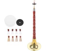 UTHCLO Strumento Suona Professionale in Metallo e Palissandro Rosso per Principianti, Facile da Suonare e Portare, Set Completo in C, a Adatto a Studenti Colore Casuale