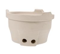 UTHCLO Stufa da Campeggio in Terracotta Portatile per Barbecue a Carbonella Combustione Facile e Preservazione del Sapore Originale per Grigliate All'aperto
