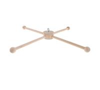 UTHCLO Supporto in Legno Struttura Stabile e Facile Montaggio per Eolico da Interno Base Piatta per Accessori per Ninnananna in Spazi Living e Balcone