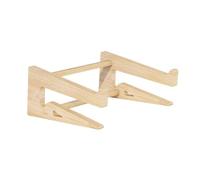 UTHCLO Supporto Laptop in Legno Ergonomico per Notebook con Regolata per Ufficio Casa Studio Alza Computer per Posizione Corretta e Comfort Cervicale