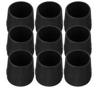 UTHCLO Supporto per Gambe Chitarra 9 Pezzi, Piedini in Gomma Antiscivolo per Supporto Strumenti Musicali, Protezione per Piedino Porta Chitarra Adatta a Esposizione e Uso Professionale