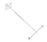UTHCLO Supporto per Sfondo Fotografico a Forma di T in Acciaio Inossidabile Portatile, Leggero e Versatile per Fotografia di Gioielli e Cosmetici