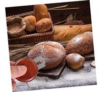 UTHCLO Taglierino Pane in Acciaio con Resistente e Fiori Utensile per Taglio Preciso Pane e Dolci Facile da e Maneggevole