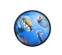 UTHCLO Tamburi Percussione Per Ragazzo Ragazza Strumenti Giocattolo Educativi Tema Marino Facile Da Usare e Pulire