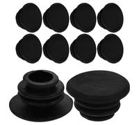 UTHCLO Tappi Terminali per Manubrio Bici 22mm 10 Pezzi in Gomma Leggeri e Resistenti per Manubri di Mountain Bike e Bici da Adulto