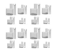 UTHCLO Testa Della Cerniera Tappo Antiscivolo Cerniera Per Giacche E Cappotti Accessori Per Cursori Per Cerniere Kit Di Riparazione Perno Di Inserimento Per Ferma