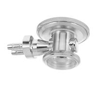 UTHCLO Testina di Ricambio per Stetoscopio in Acciaio Inox, Accessori per Riparazione Strumenti Diagnostici Medici, Pezzo di Ricambio Compatibile per Uso Clinico Professionale