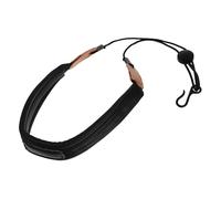 UTHCLO Tracolla per Sassofono Nera Imbottita, Cintura Portatile per Strumenti a Fiato, Accessorio di Fissaggio Comodo per Suonatori Professionisti e Amatori