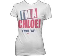 Uthentic EMBLEM 3 Im A Chloe Carino Boy Band Musica Ragazze Adolescenti T M L XL