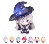 UTIEHD Portachiavi di personaggio di gioco anime, Grazioso portachiavi collezionabile da 10cm, Perfetto per zaini e chiavi HSR (The Herta)